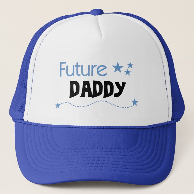 Gorra De Camionero Camisetas y regalos de Future Daddy (Anverso)
