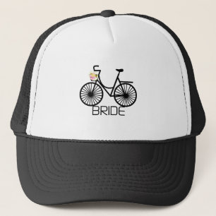 Gorra De Camionero Camisetas y regalos de la novia de la bicicleta
