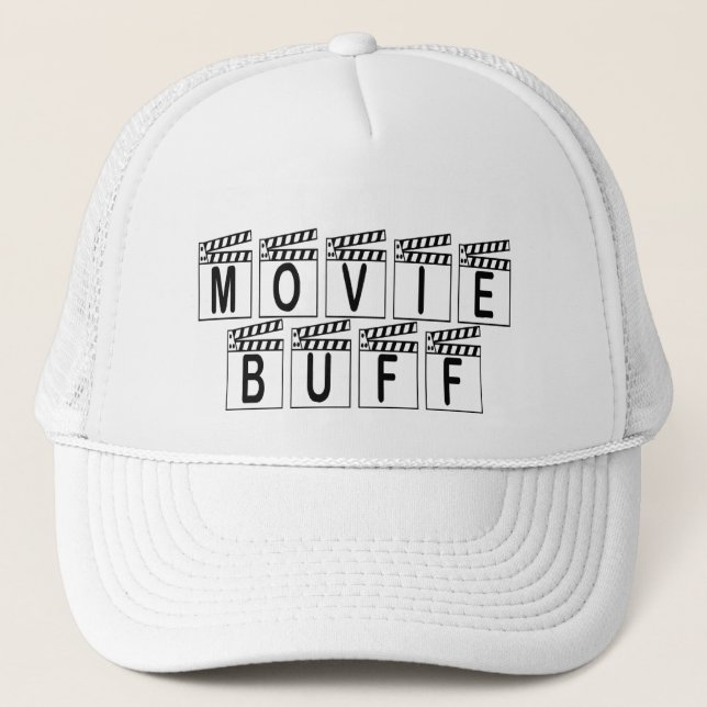 Gorra De Camionero Camisetas y regalos de Movie Buff. (Anverso)