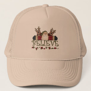 Gorra De Camionero Camisetas y regalos de Santa Believe