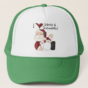 Gorra De Camionero Camisetas y regalos de Santa y Snowmen