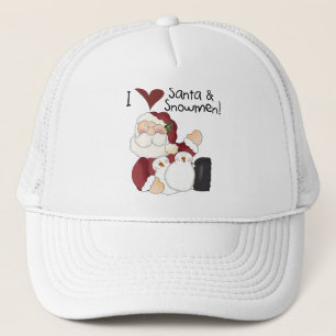Gorra De Camionero Camisetas y regalos de Santa y Snowmen