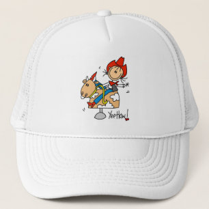 Gorra De Camionero Camisetas y regalos de vaquera Yee Haw