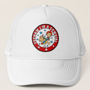 Gorra De Camionero Camisetas y regalos de vaquera Yee Haw
