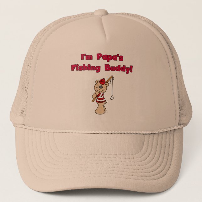 Gorra De Camionero Camisetas y regalos del compinche de la pesca de (Anverso)