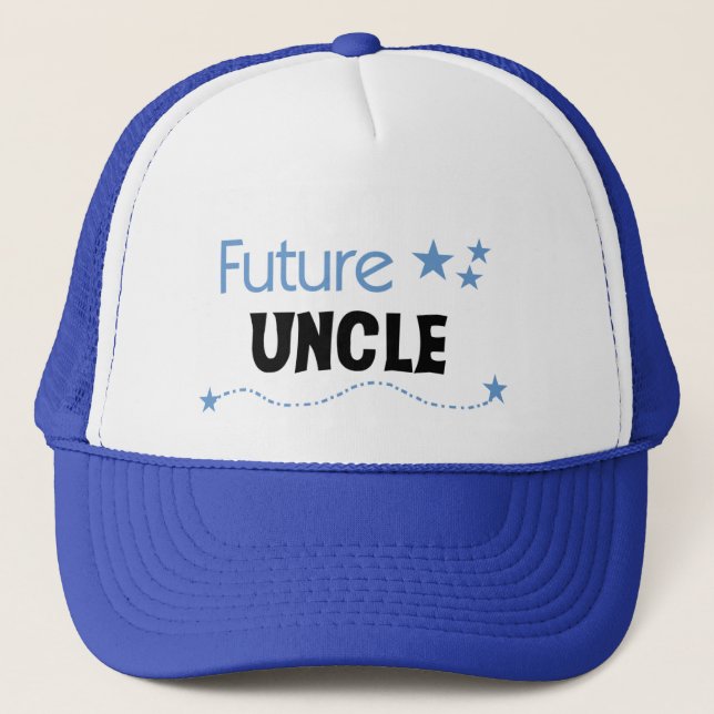 Gorra De Camionero Camisetas y regalos del futuro tío (Anverso)