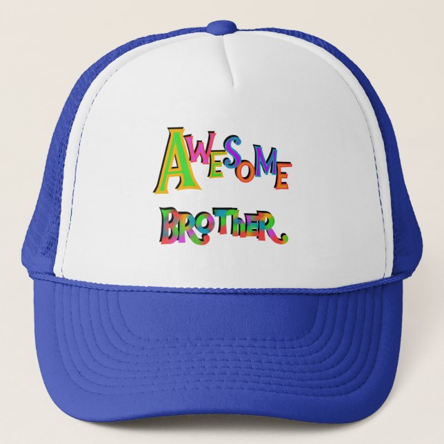 Gorra De Camionero Camisetas y regalos del Hermano Maravilloso (Anverso)
