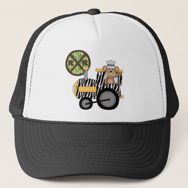 Gorra De Camionero Camisetas y regalos del ingeniero del tren del (Anverso)
