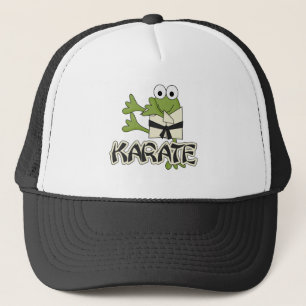 Gorra De Camionero Camisetas y regalos del karate de la rana