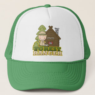 Gorra De Camionero Camisetas y regalos del muchacho del guardabosques
