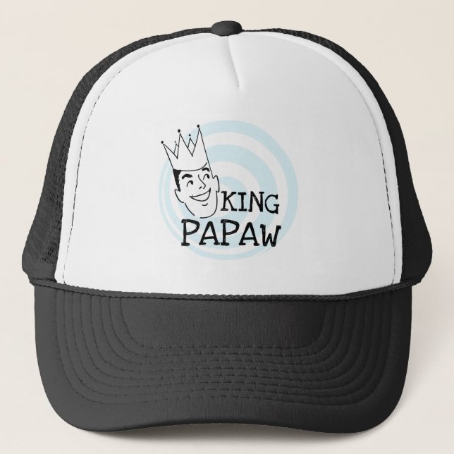 Gorra De Camionero Camisetas y regalos del Rey Papaw (Anverso)