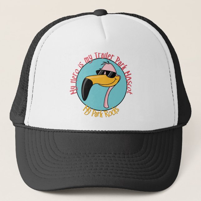 Gorra De Camionero Camisetas y regalos divertidos de Trailer Park (Anverso)