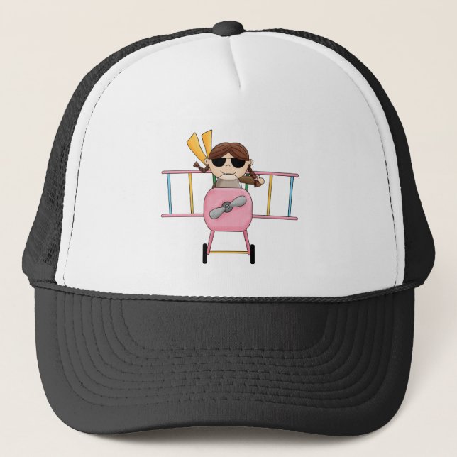 Gorra De Camionero Camisetas y regalos experimentales del chica (Anverso)
