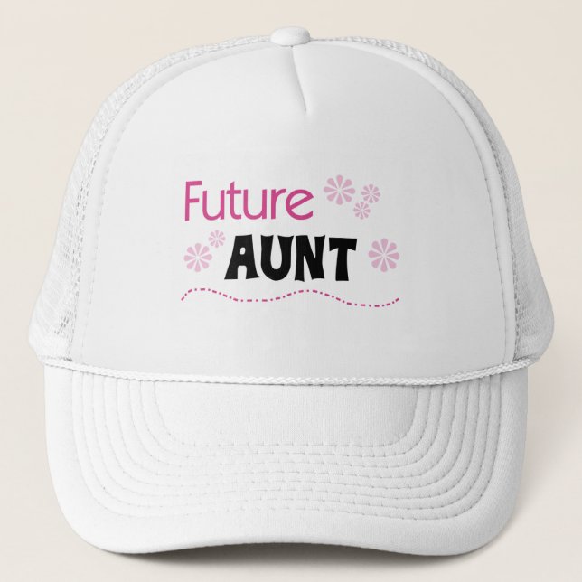 Gorra De Camionero Camisetas y regalos futuros de tía (Anverso)
