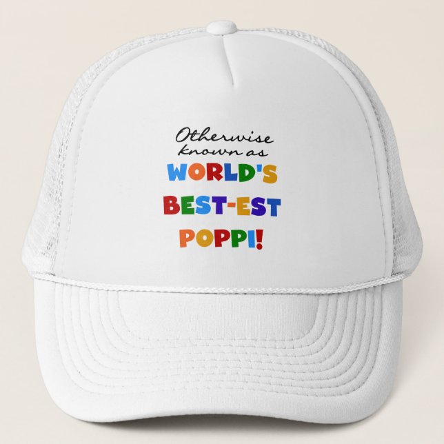 Gorra De Camionero Camisetas y regalos más conocidos de Poppi (Anverso)