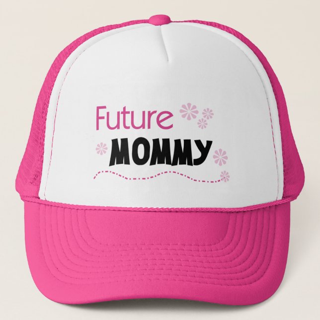 Gorra De Camionero Camisetas y regalos para la futura mamá (Anverso)