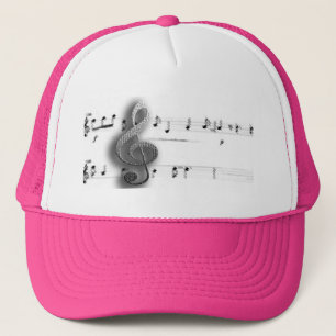 Gorra De Camionero Camisetas y ropa de la música del Clef agudo
