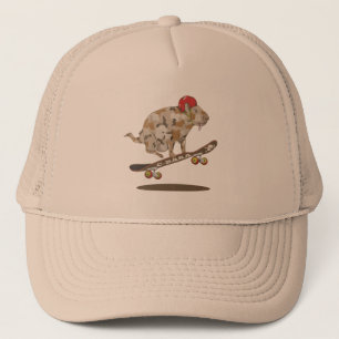 Gorra De Camionero Camo Capybara Skateboarding