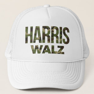 Gorra De Camionero Camouflage Harris Walz