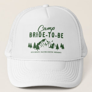 Gorra De Camionero Camp Bachelorette Bride to Be