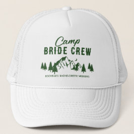 Gorra De Camionero Camp Bachelorette I Do Bride Crew