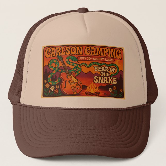Gorra De Camionero Camp Hat (Anverso)