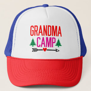 Gorra De Camionero campamento de la abuela