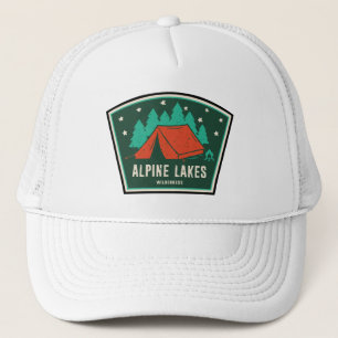 Gorra De Camionero Campamento de los lagos alpinos