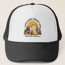 Gorra De Camionero Campamento menos preocupante