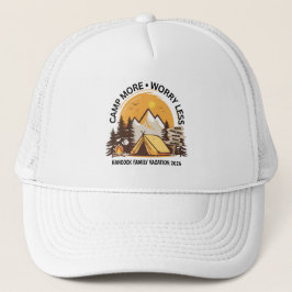 Gorra De Camionero Campamento menos preocupante