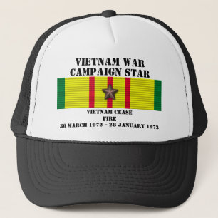Gorra De Camionero Campaña de cese al fuego en Vietnam