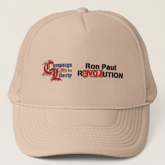 Gorra De Camionero Campaña de Ron Paul para la revolución de la