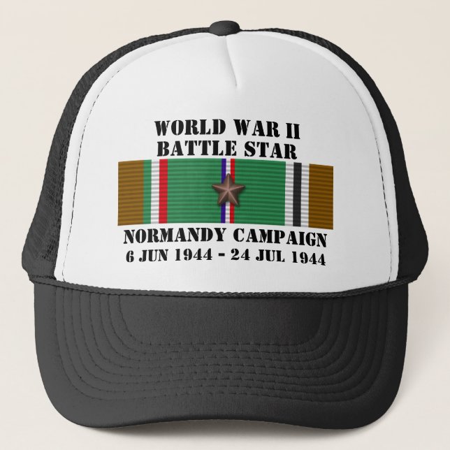 Gorra De Camionero Campaña Normandía (Anverso)