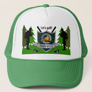 Gorra De Camionero Campbell Personalizada Clan Badge Golf