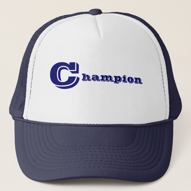 Gorra De Camionero Campeón (Anverso)