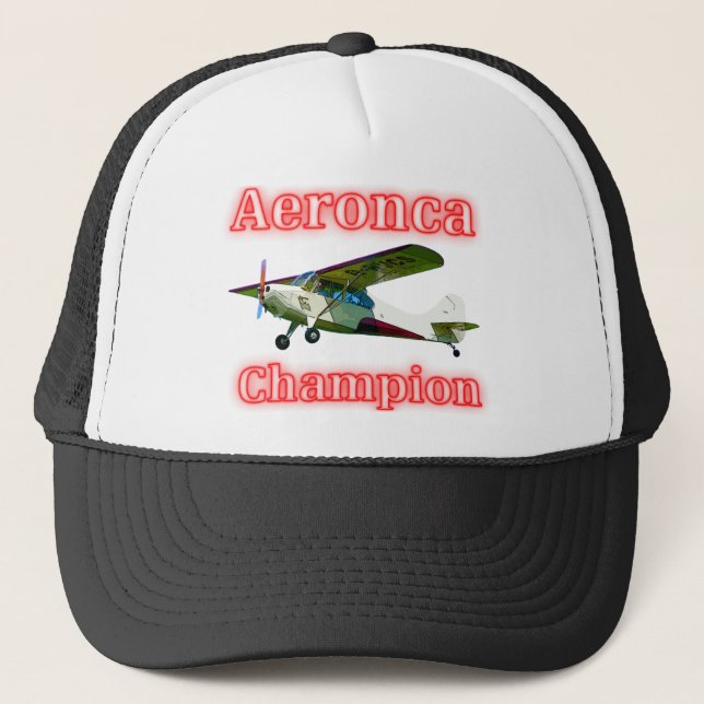 Gorra De Camionero Campeón de la Aeronca (Anverso)