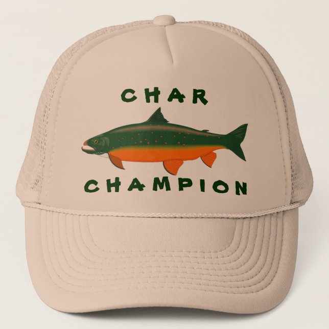 Gorra De Camionero Campeón del carbón de leña (Anverso)