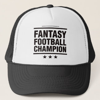 Gorra De Camionero ¡Campeón del fútbol de la fantasía!