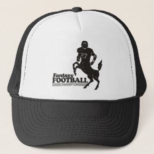 Gorra De Camionero Campeón del fútbol de la fantasía