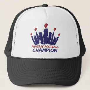 Gorra De Camionero Campeón del fútbol de la fantasía