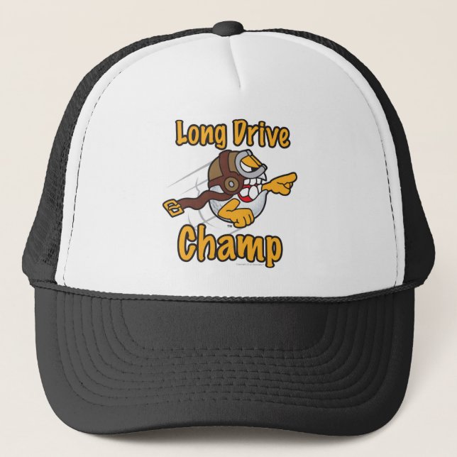 Gorra De Camionero Campeón del long drive (Anverso)