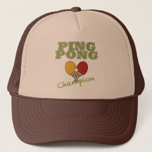 Gorra De Camionero Campeón del ping-pong