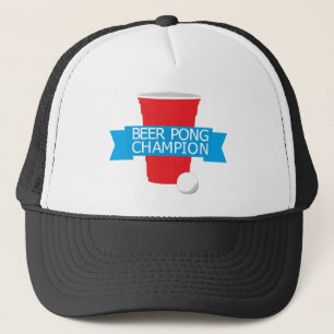 Gorra De Camionero campeón del pong de cerveza