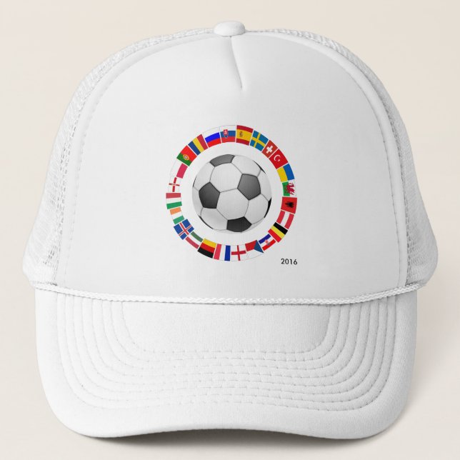 Gorra De Camionero Campeonato Europeo de Fútbol 2016 (Anverso)