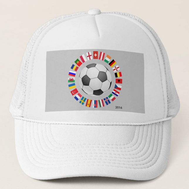 Gorra De Camionero Campeonato Europeo de Fútbol 2016 (Anverso)