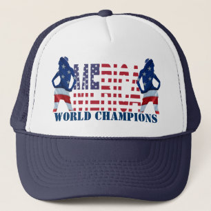 Gorra De Camionero Campeones mundiales de Merica