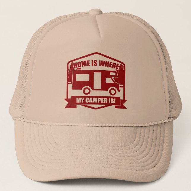 Gorra De Camionero Camper (Anverso)