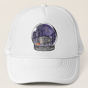 Gorra De Camionero Camper de Halloween en bola de nieve