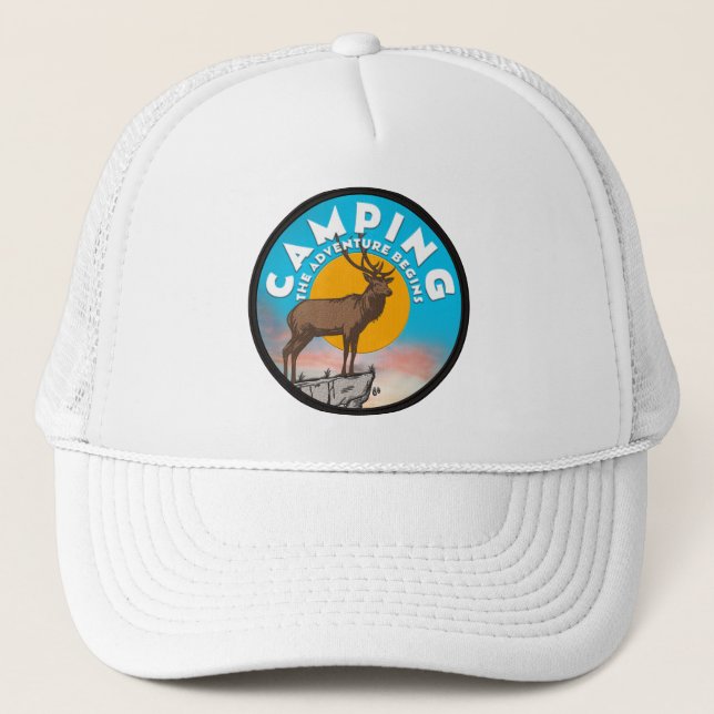 Gorra De Camionero Camping (Anverso)