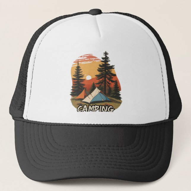 Gorra De Camionero Camping (Anverso)